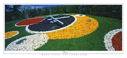 Les fleurs de l'horloge
